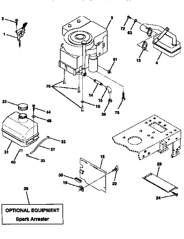 Craftsman 917256530 engine diagram