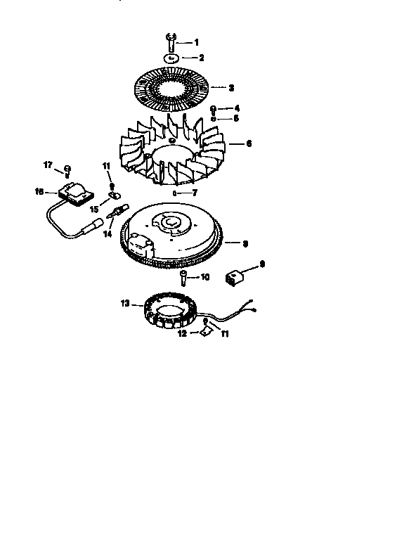 Craftsman 917256541 ignition/electrical (div 71/501) diagram