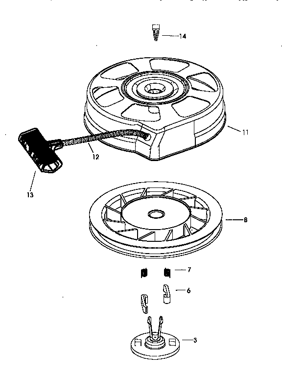 Craftsman 917377425 starter 590739  div 71/143 diagram