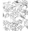 Craftsman 917256560 chassis and enclosures diagram