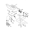 Craftsman 917256560 seat assembly diagram