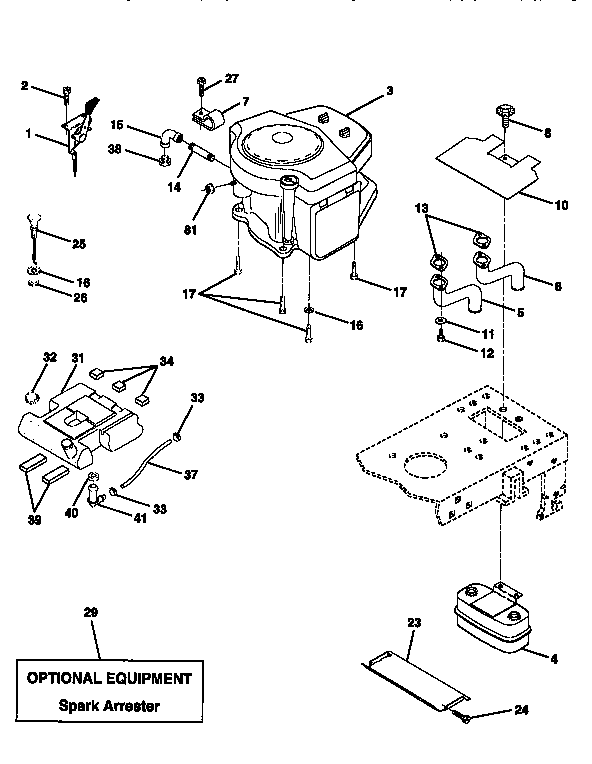 Craftsman 917256560 engine diagram