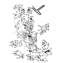 Craftsman 917256560 mower deck diagram