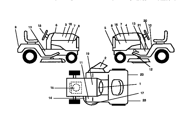 Craftsman 917256580 decals diagram