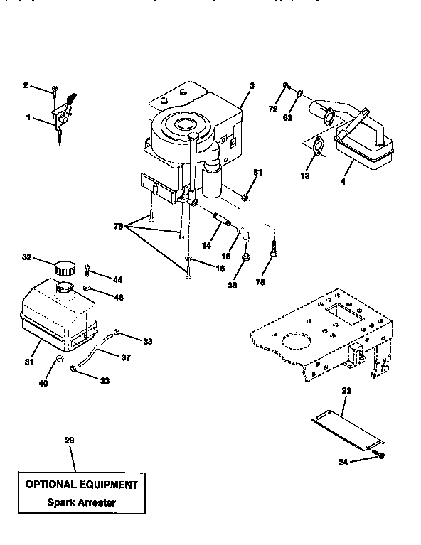 Craftsman 917256510 engine diagram