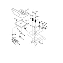 Craftsman 917256590 seat assembly diagram