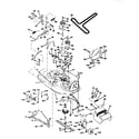 Craftsman 917256590 mower deck diagram