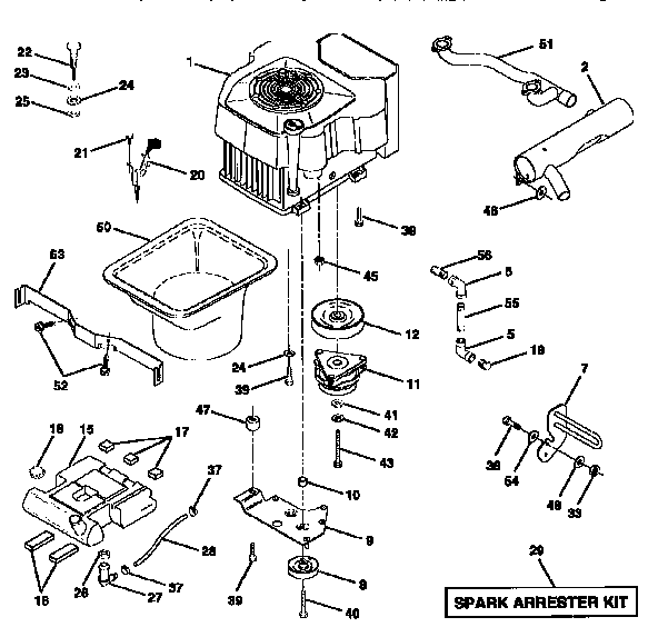Craftsman 917251520 engine diagram
