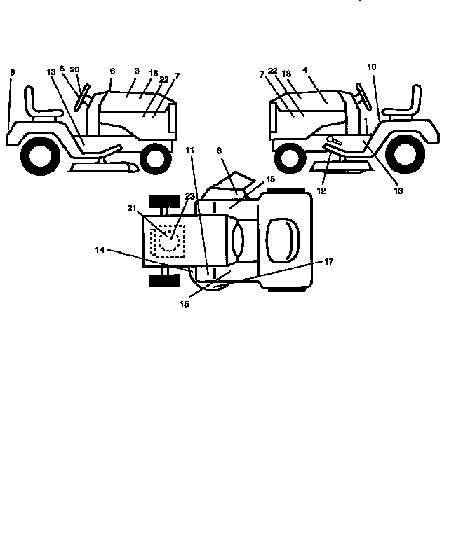 Craftsman 917256541 decals diagram