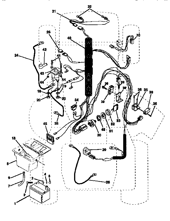 Craftsman 917252503 electrical diagram