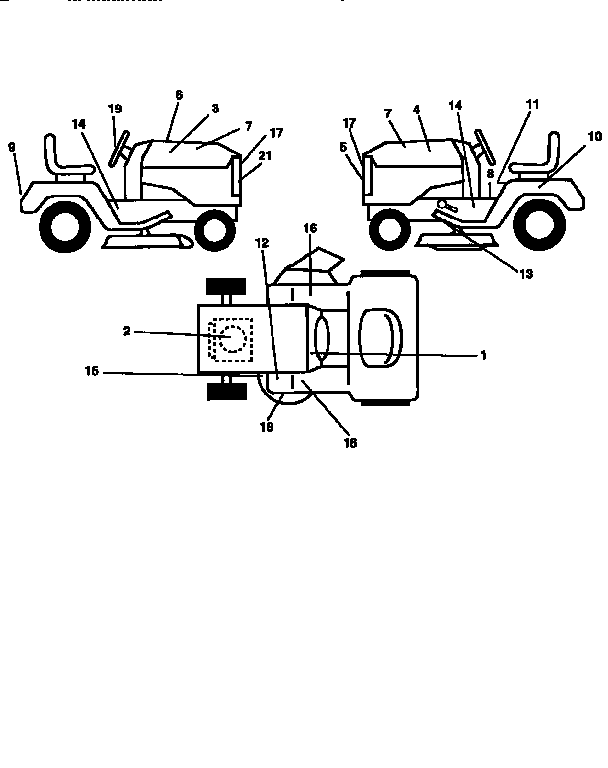 Craftsman 917252503 decals diagram