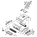 Bissell 2600 (1995) bissell carpet sweeper diagram