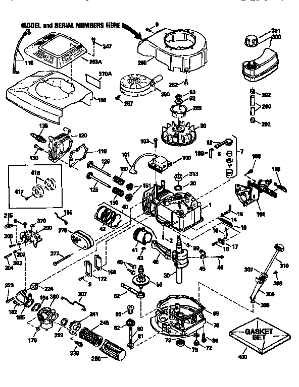 Craftsman 917372854 engine diagram