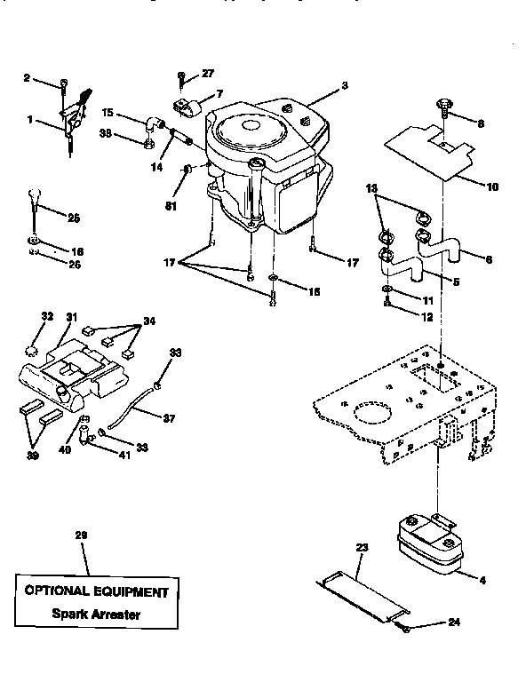 Craftsman 917256570 engine diagram
