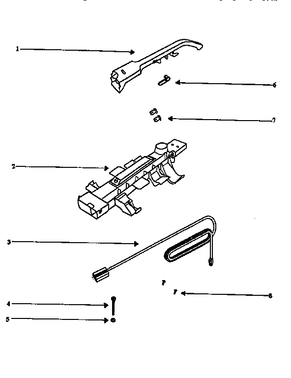 Eureka 9410ET handle diagram