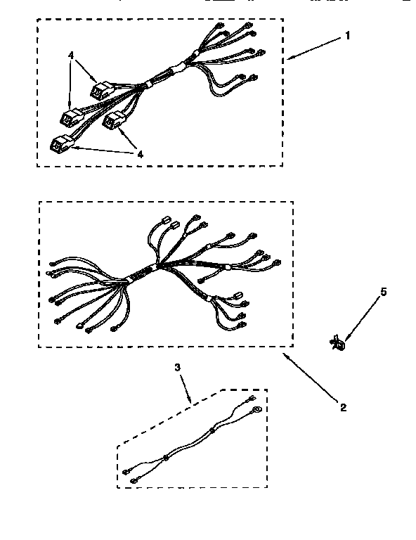 Whirlpool RF330PXDN0 wiring harness diagram