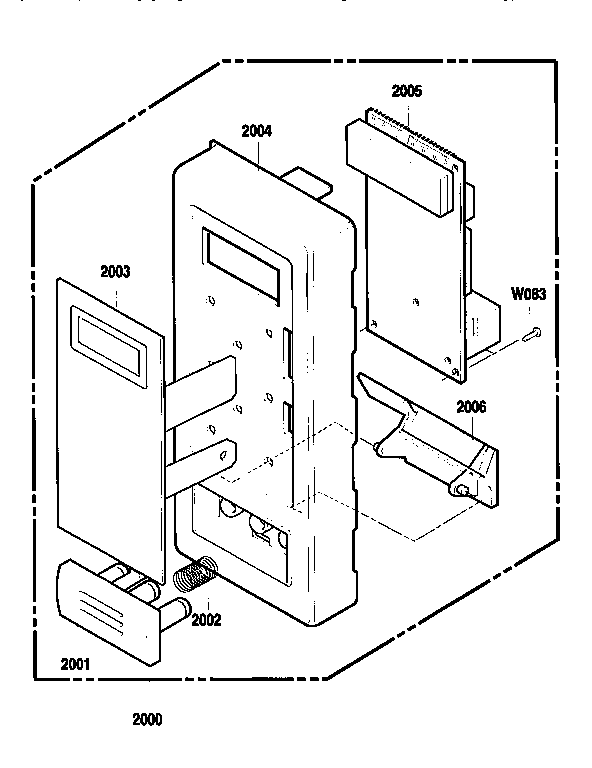 Kenmore 7218954690 control panel diagram