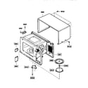 Kenmore 72189652590 oven cavity diagram