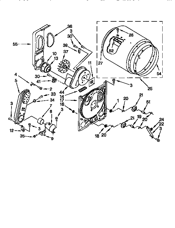 Kenmore 11097565120 bulkhead diagram