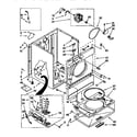 Kenmore 11097566210 cabinet diagram