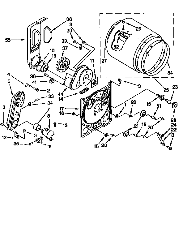 Kenmore 11097566210 bulkhead diagram