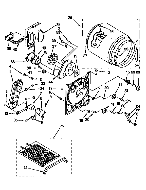 Kenmore 11097586410 bulkhead diagram