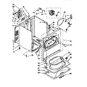 Kenmore 11096585210 cabinet diagram