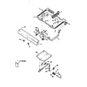 Kenmore 3627105191 burner section diagram