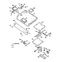 Kenmore 3627586590 burner section diagram