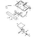 Kenmore 3627275891 burner section diagram