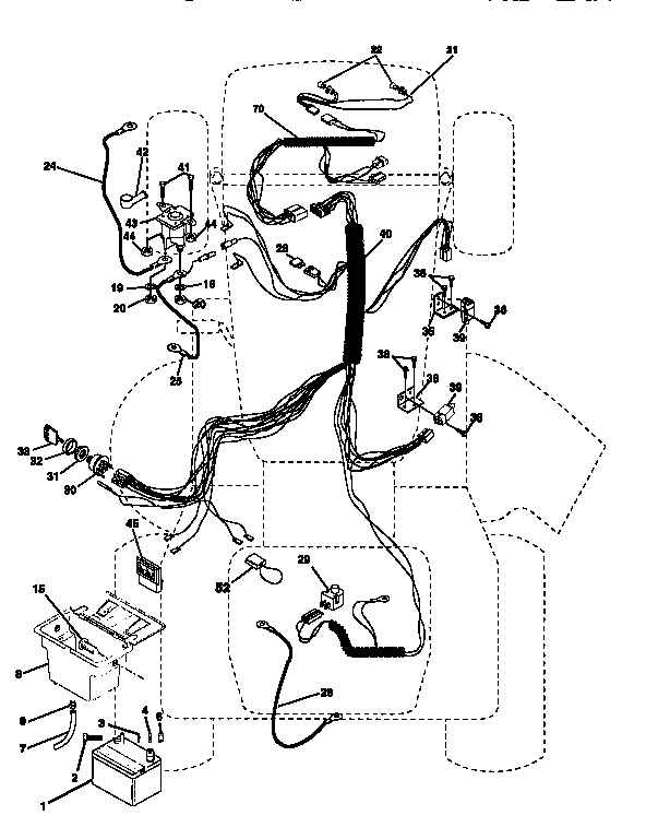 Craftsman 917256420 electrical diagram