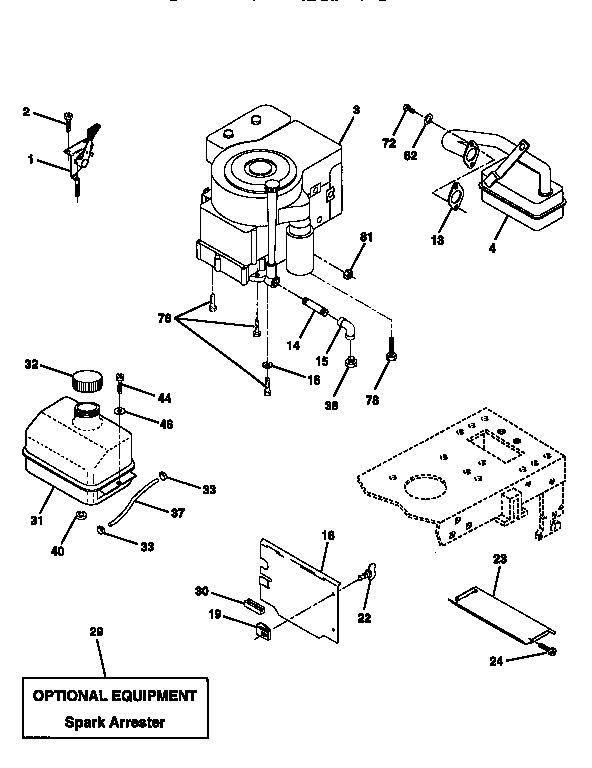 Craftsman 917256420 engine diagram