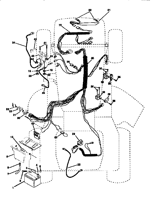 Craftsman 917256430 electrical diagram