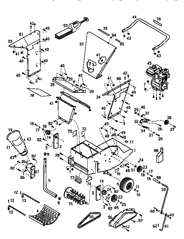 Craftsman 987799931 replacement parts diagram