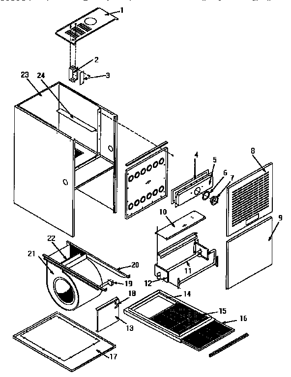ICP GNJ075M12A1 non-functional replacement diagram
