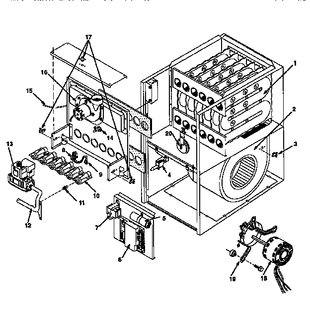 ICP NTN5100BKB1 functional replacement diagram