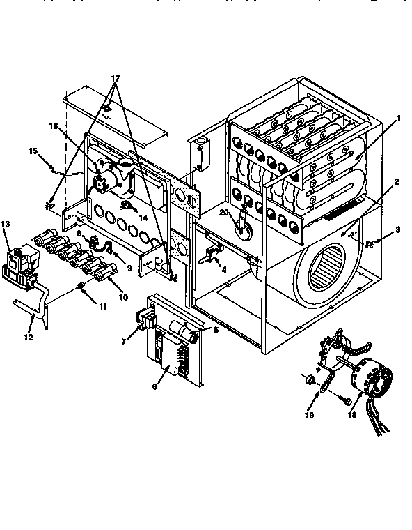 ICP NTN5075BFA1 functional replacement diagram