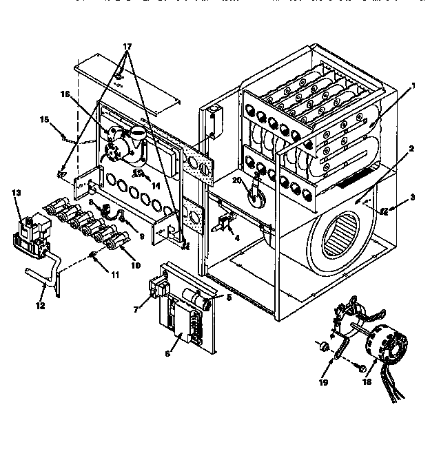 ICP GNJ100M20A1 functional replacement diagram