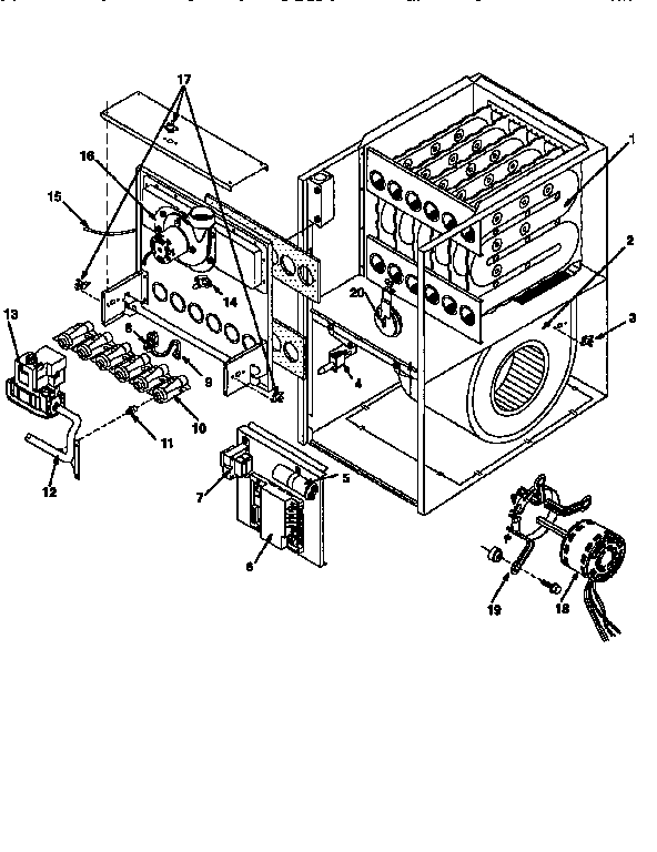 ICP GNJ125M20A1 functional replacement diagram
