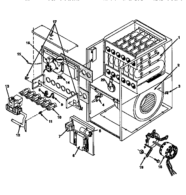 ICP GNJ07516A1 functional replacement diagram