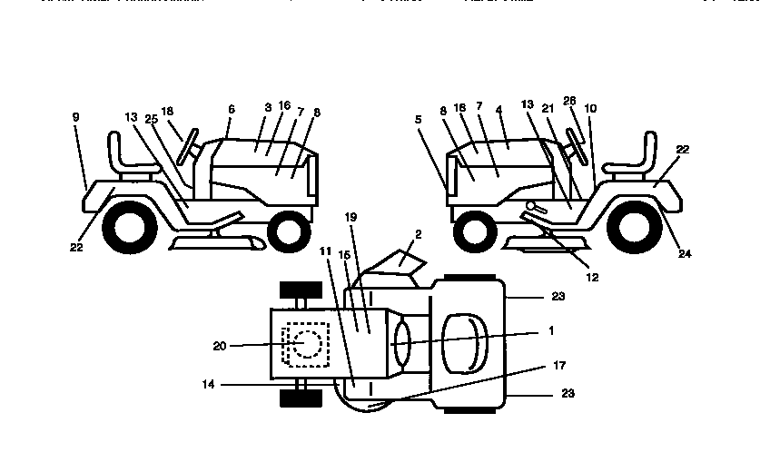 Craftsman 917256610 seat assembly diagram