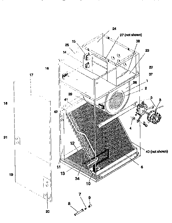 ICP BH5524SKA2 blower coils 2 ton diagram