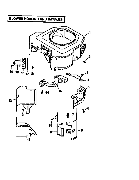 Craftsman 917251520 engine cv20s-65530 (71/501) diagram