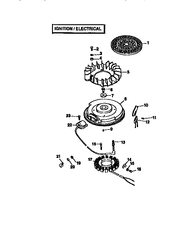 Craftsman 917251520 engine cv20s-65530 (71/501) diagram