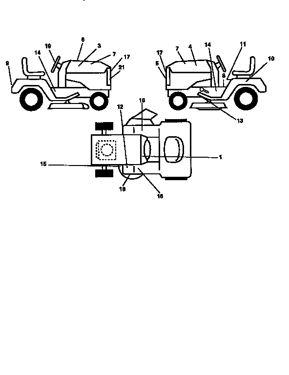 Craftsman 917256410 decals diagram