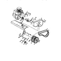 Craftsman 917295451 belt guard and pulley assembly diagram