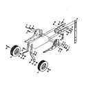Craftsman 917295451 wheel & depth stake assy. diagram