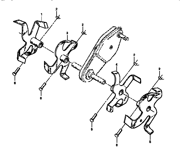 Craftsman 917295451 tine assembly diagram