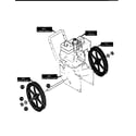 Canadiana F2254-010 wheel assembly diagram