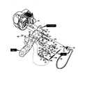Signature F2034-010 engine and drive diagram